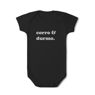 Nome do produto Body Infantil Corro & Durmo