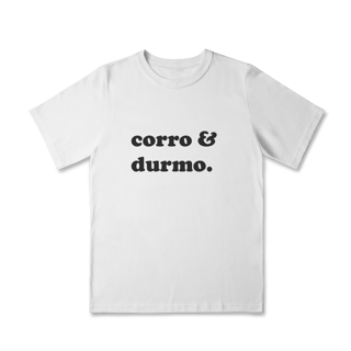 Nome do produto T-Shirt Infantil Corro & Durmo