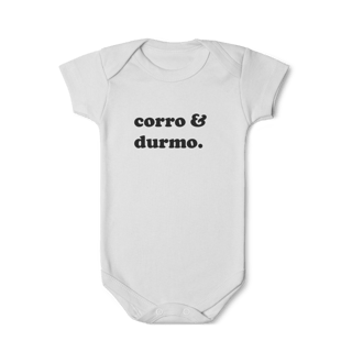 Nome do produto Body Infantil Corro & Durmo