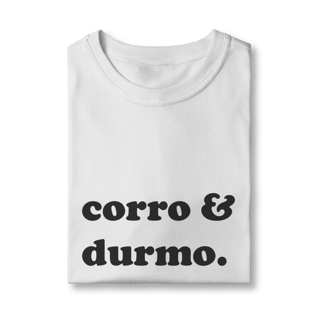 Nome do produto T-Shirt Infantil Corro & Durmo