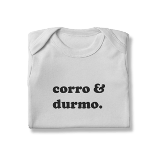 Nome do produto Body Infantil Corro & Durmo