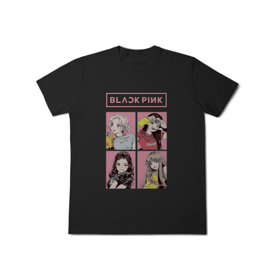 Camisa Blackpink JUMP DESENHO