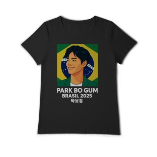 Camiseta Baby Long Park Bo Gum Brazil