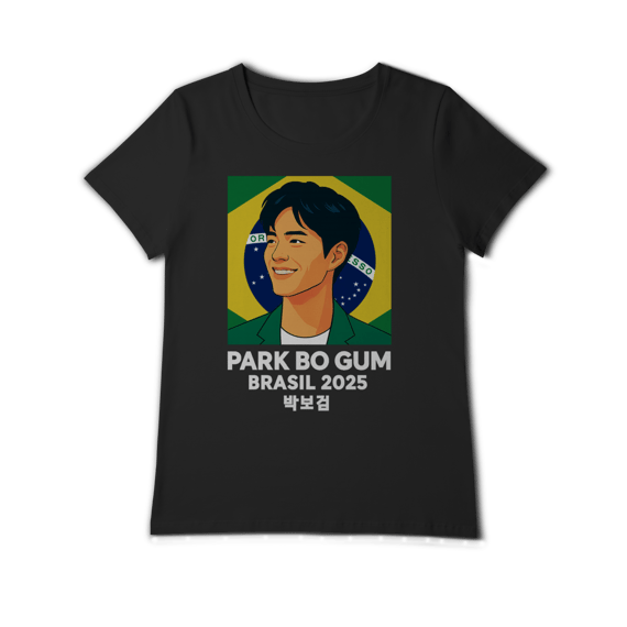 Camiseta Baby Long Park Bo Gum Brazil