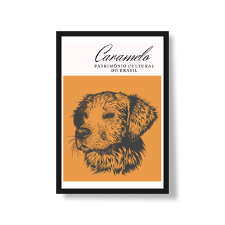 Nome do produto Poster Caramelo Patrimônio brasileiro