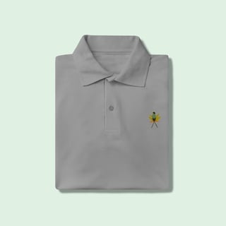 Nome do produto Polo Masculina Pássaro Verde