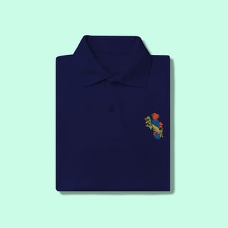 Nome do produto Polo Pássaro colorido