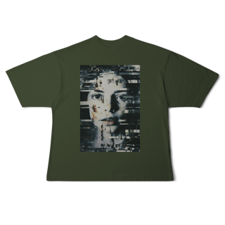 Nome do produtoCamiseta Oversize Unissex – Estampa Exclusiva Fragments Her | Pecado Santo