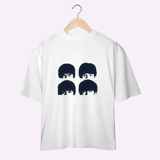 Camiseta oversized - Young faces