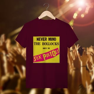 Nome do produto Never Mind The Bollocks (unissex)