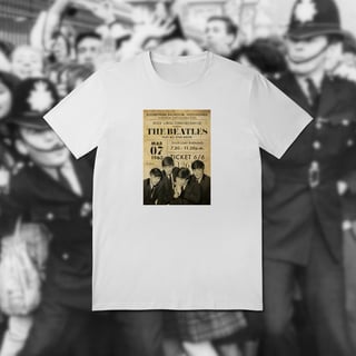 Nome do produto Camiseta unisex - The Beatles in Concert