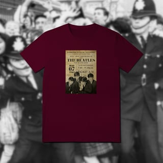 Nome do produto Camiseta unisex - The Beatles in Concert