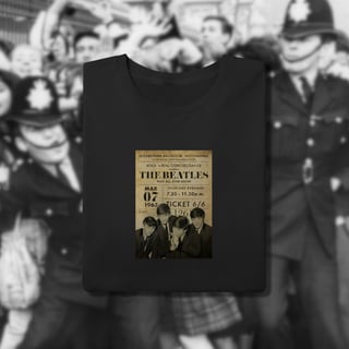Nome do produto Camiseta unisex - The Beatles in Concert