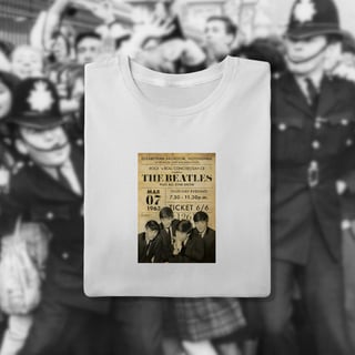 Nome do produto Camiseta unisex - The Beatles in Concert