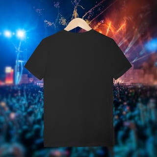 Nome do produto Camiseta unisex - Black gives way to blue