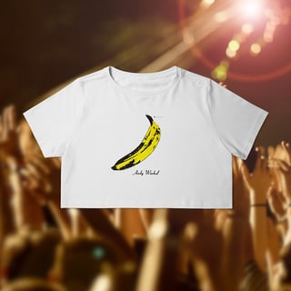Nome do produto Camisa Cropped - Exploding Plastic Banana