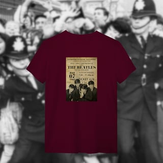 Nome do produto Camiseta unisex - The Beatles in Concert