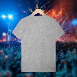 Nome do produto Camiseta unisex - Black gives way to blue