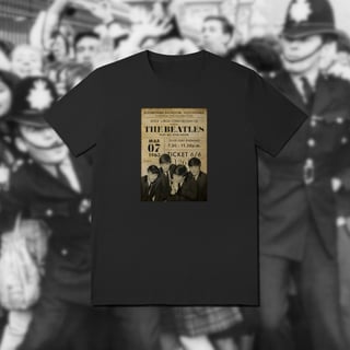 Nome do produto Camiseta unisex - The Beatles in Concert
