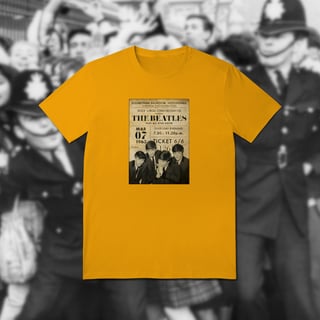 Nome do produto Camiseta unisex - The Beatles in Concert