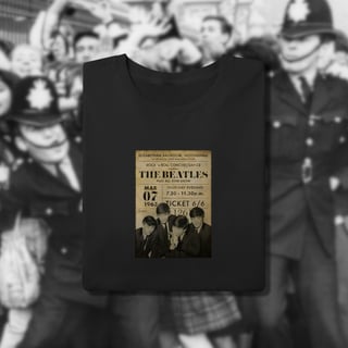 Nome do produto Camiseta unisex - The Beatles in Concert