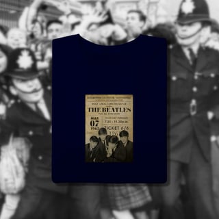 Nome do produto Camiseta unisex - The Beatles in Concert