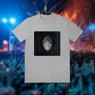 Nome do produto Camiseta unisex - Black gives way to blue