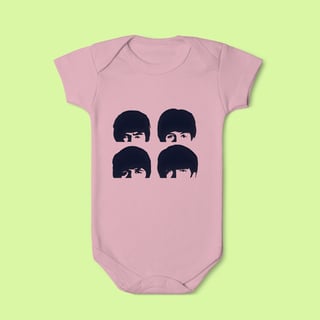 Nome do produto Body infantil - Young faces