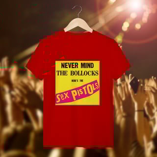 Nome do produto Never Mind The Bollocks (unissex)