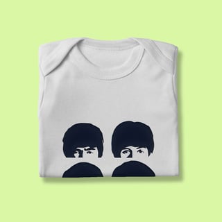 Nome do produto Body infantil - Young faces