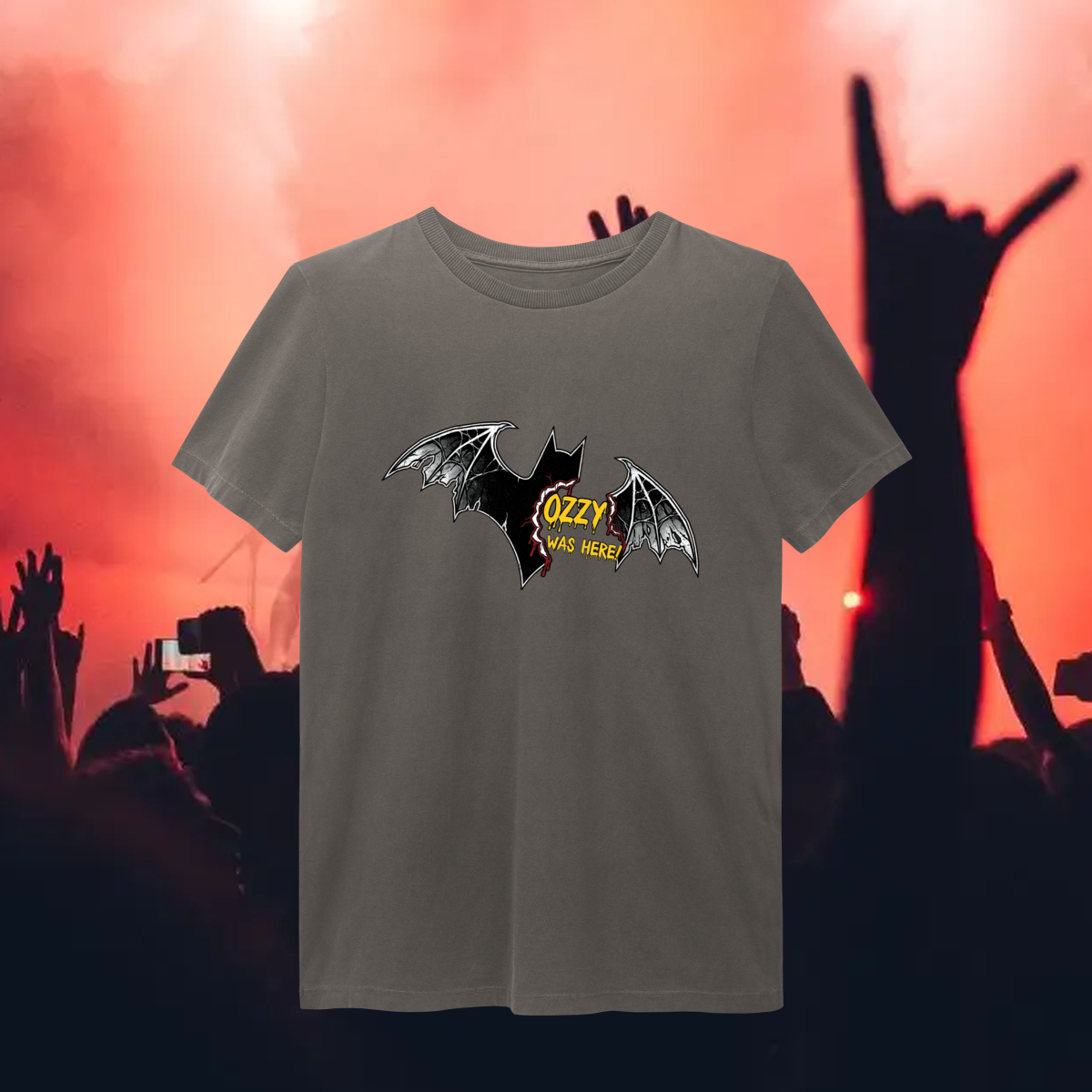 Nome do produto: Ozzy was here! (unissex estonada)