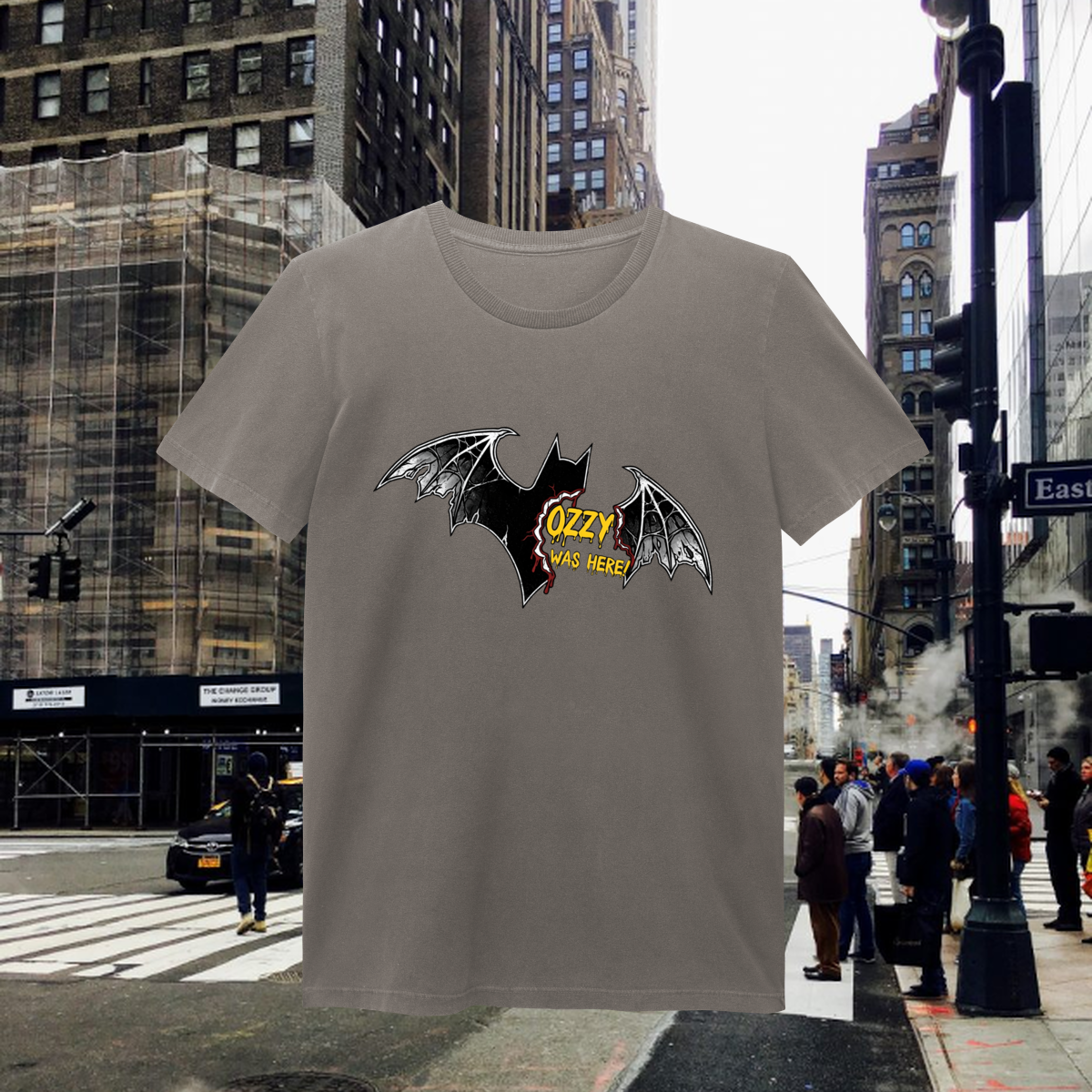 Nome do produto: Ozzy was here! (baby long estonada)