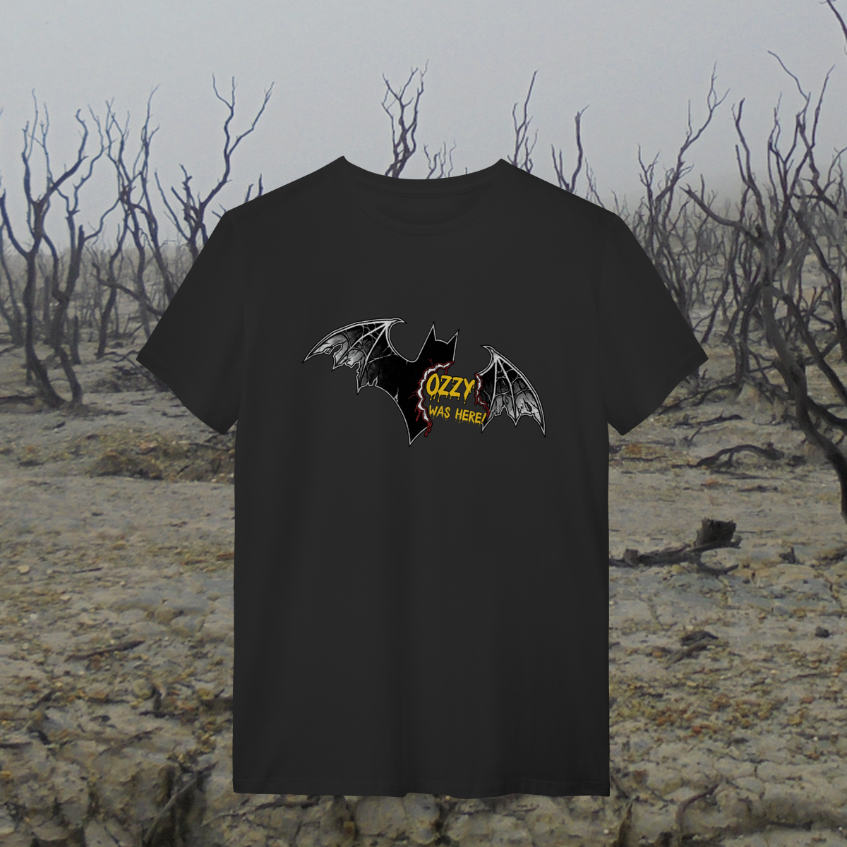 Nome do produto: Ozzy was here! (unissex)