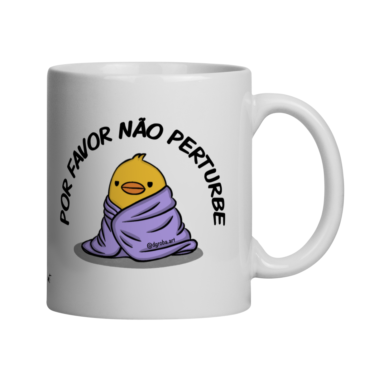 Nome do produto: Caneca Não Perturbe