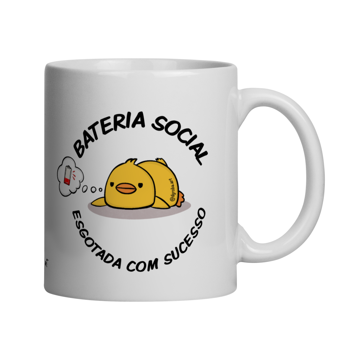 Nome do produto: Caneca Bateria Social Esgotada