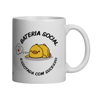 Caneca Bateria Social Esgotada