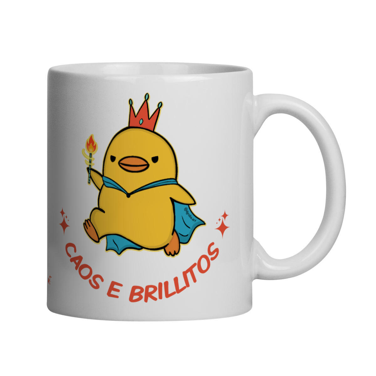 Nome do produto: Caneca Caos e Brillitos