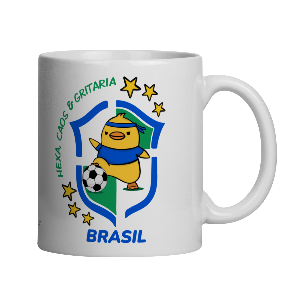 Nome do produto: Caneca - Hexa, Caos e Gritaria