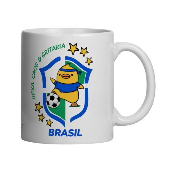 Caneca - Hexa, Caos e Gritaria