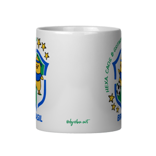 Nome do produto Caneca - Hexa, Caos e Gritaria
