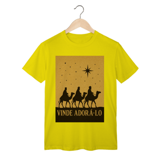 Nome do produto T-Shirt Classic Vinde Adorá-Lo – Reis Magos