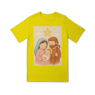 Nome do produto Camiseta Quality Juvenil – Sagrada Família (Estilo Infantil | 10 a 14 anos)