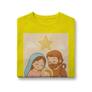 Nome do produto Camiseta Quality Juvenil – Sagrada Família (Estilo Infantil | 10 a 14 anos)