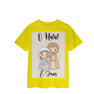 Nome do produto Camiseta Classic Infantil – Sagrada Família (Estilo Infantil 2)