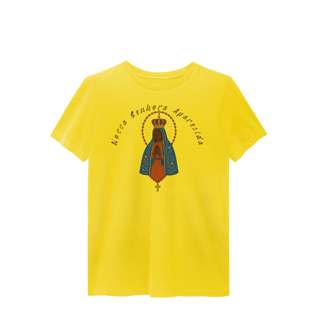 Nome do produto T-Shirt Estonada – Nossa Senhora Aparecida (Frente e Costas)