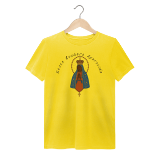 Nome do produto T-Shirt Estonada – Nossa Senhora Aparecida (Frente e Costas)
