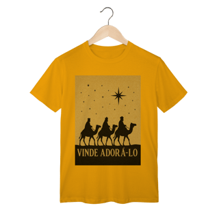 Nome do produto T-Shirt Classic Vinde Adorá-Lo – Reis Magos