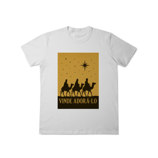 Nome do produto T-Shirt Classic Vinde Adorá-Lo – Reis Magos