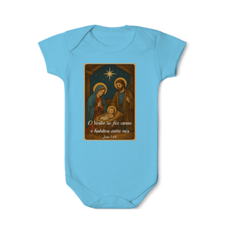 Nome do produto Body Infantil – “O Verbo Se Fez Carne”
