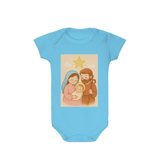 Nome do produto Body Infantil – Sagrada Família (Estilo Infantil)